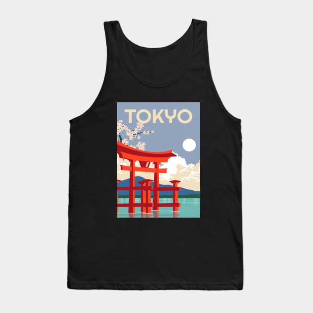 Tokyo Tank Top by Melodezii